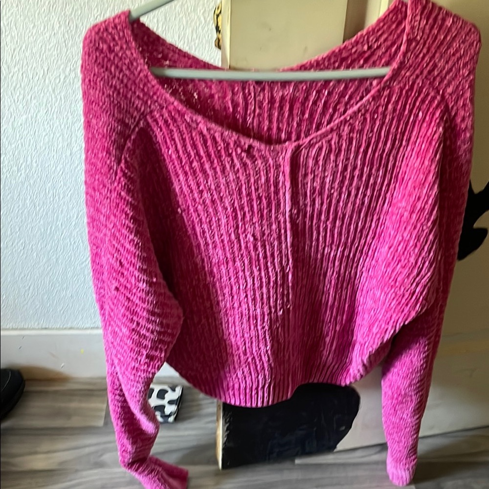 Cozy Pink Sweater